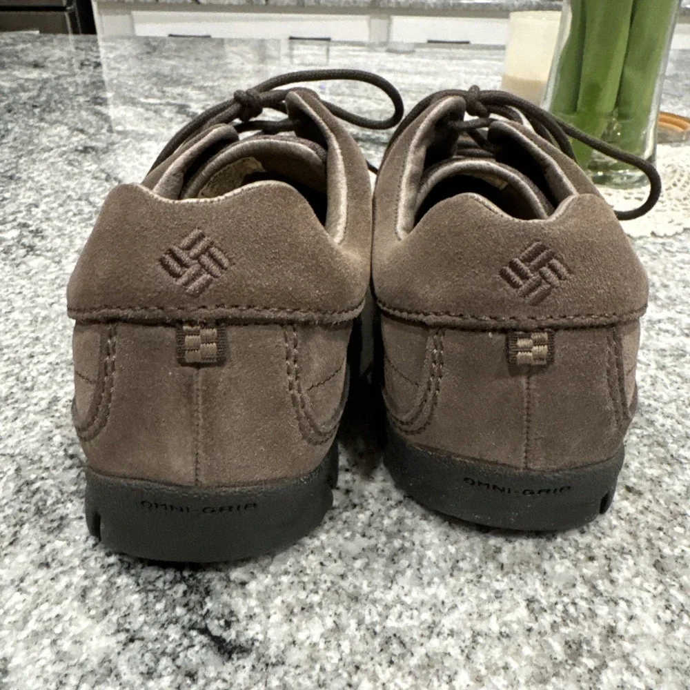 rare COLUMBIA GLOBETREKKER Nubuck Chukka Moc Trail Oxford Boat 43 men 8 #20